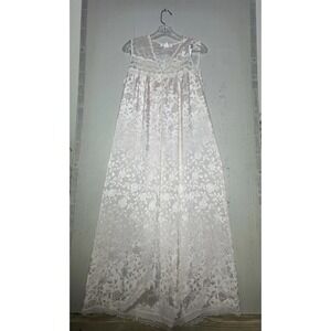 Vintage 1980s Christian Dior Loungewear Nightgown Dress